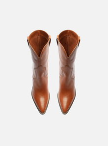 AREZZO | Taylor Mid-Calf Bootie | Brown