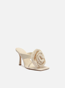 AREZZO | Isla High Stiletto Sandal | White