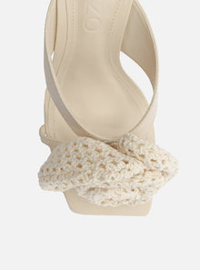 AREZZO | Isla High Stiletto Sandal | White