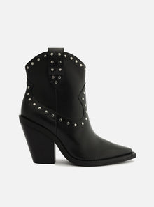 AREZZO | Norah High Block Boot | Black