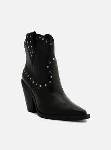 AREZZO | Norah High Block Boot | Black