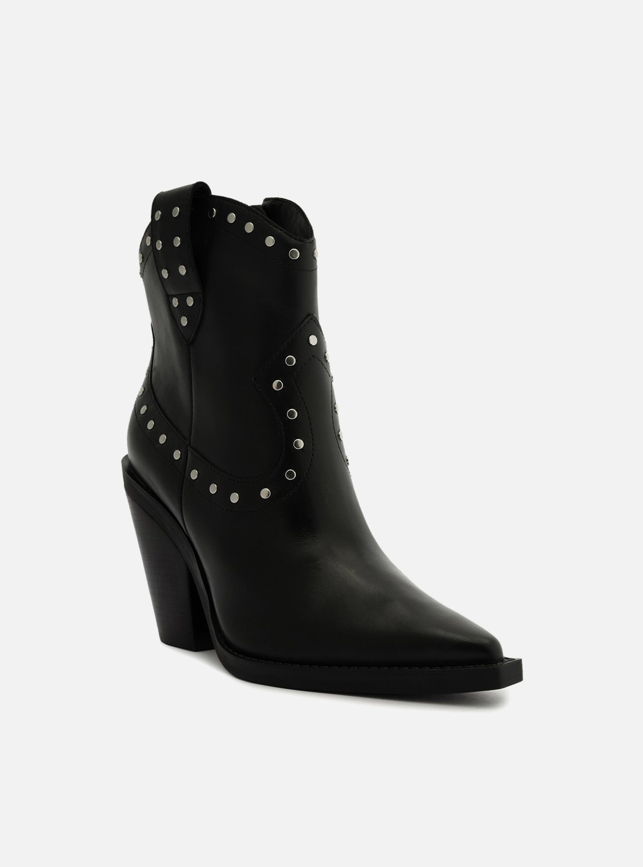 AREZZO | Norah High Block Boot | Black
