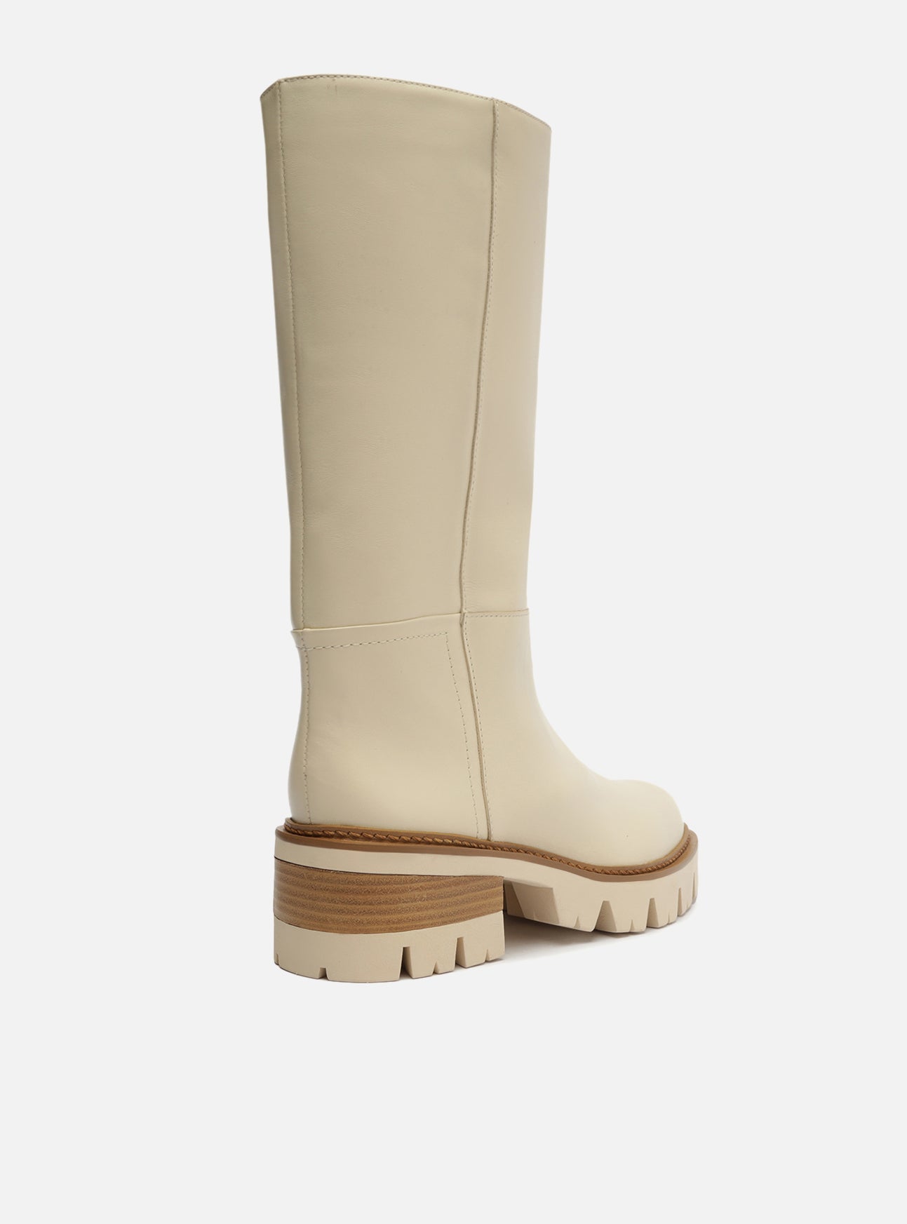 AREZZO | Bailey Mid Tractor Boot | White