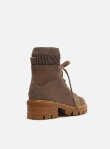 AREZZO | Madelyn Mid Tractor Boot | Brown