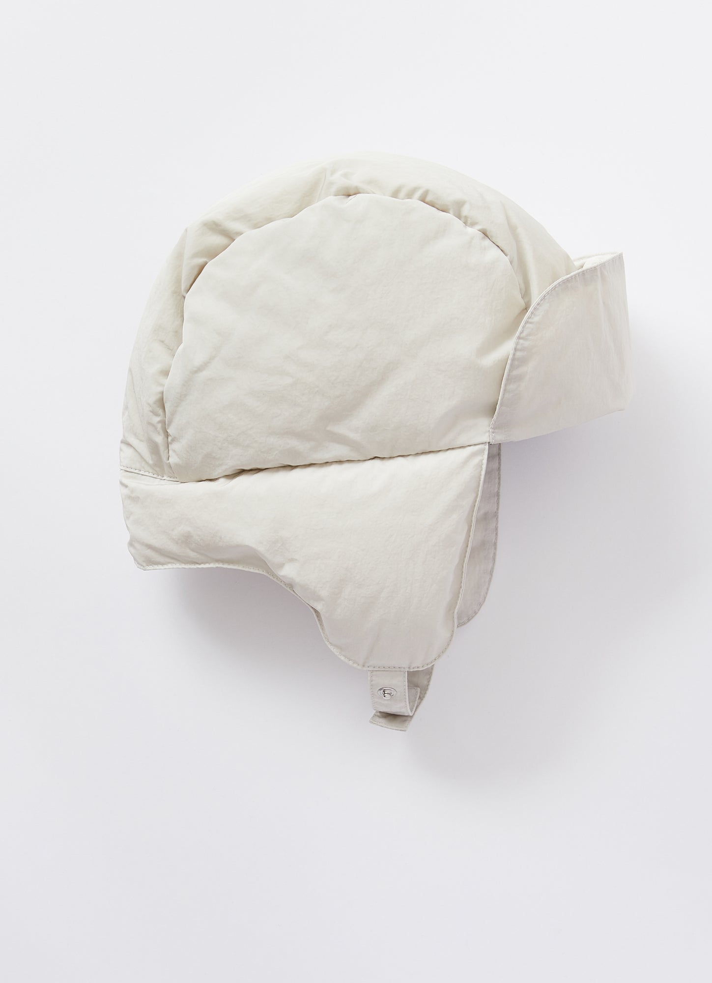 Padded Hat with Ear Flaps | Tofane Grey