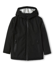 Nylon Jacket with Detail | Black