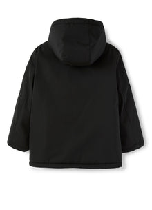 Nylon Jacket with Detail | Black