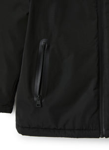 Nylon Jacket with Detail | Black