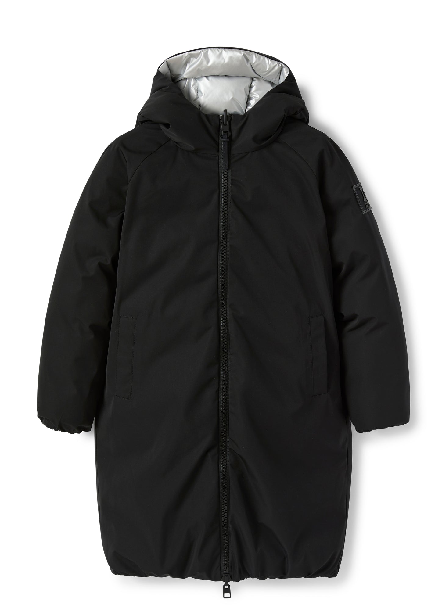 Reversible Nylon Jacket | Black