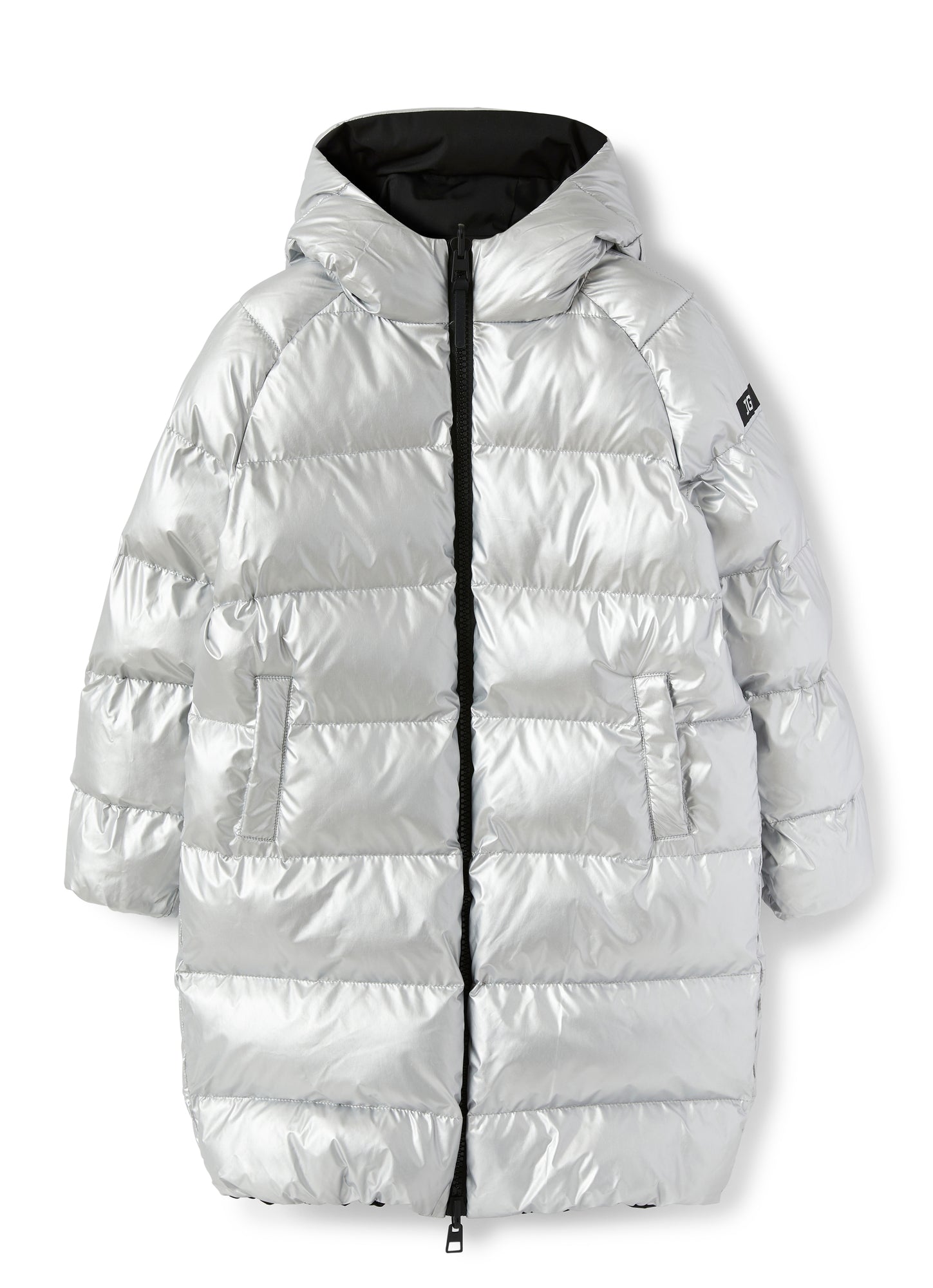 Reversible Nylon Jacket | Black
