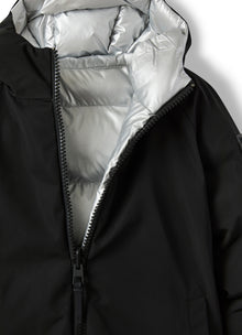 Reversible Nylon Jacket | Black