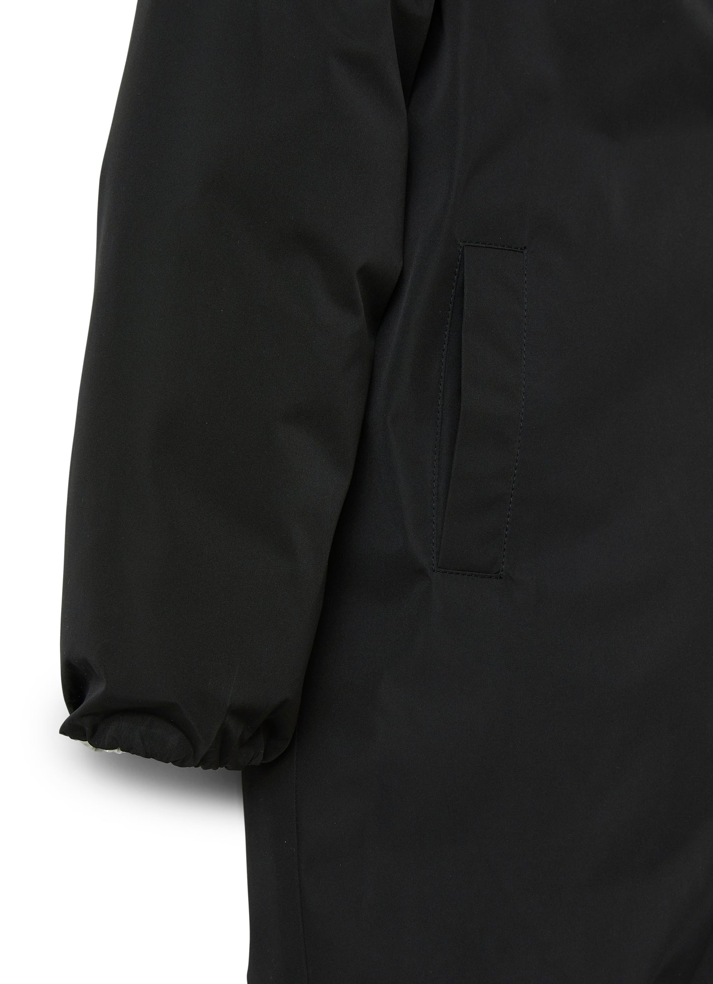 Reversible Nylon Jacket | Black