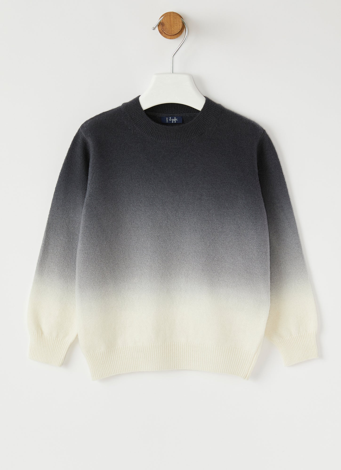 Gradient Effect Anthracite Sweater | Onice