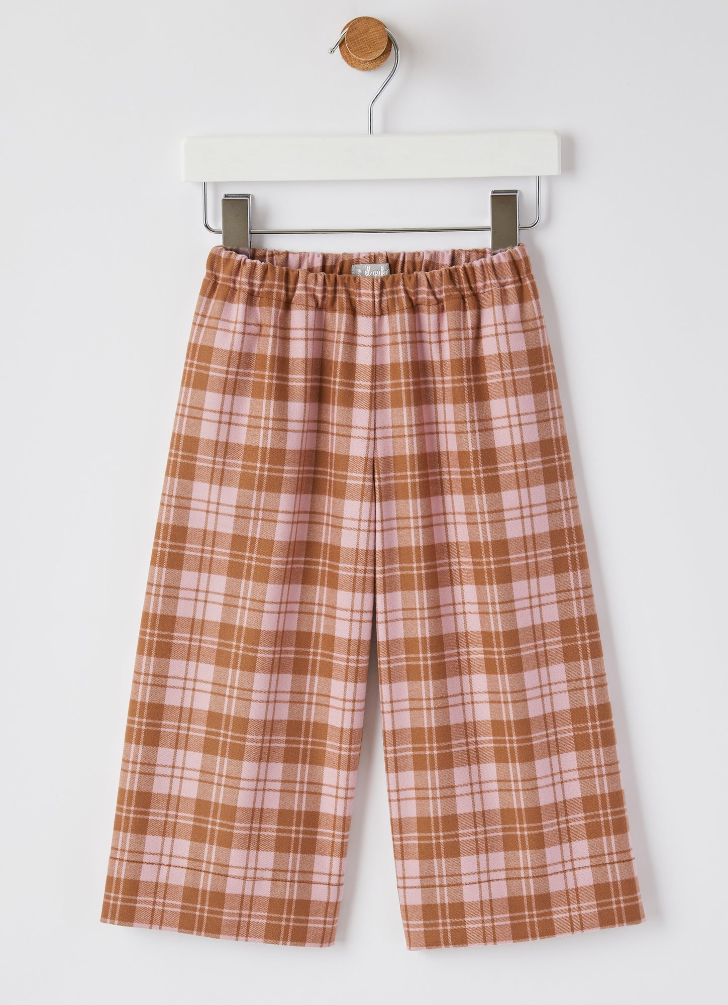 Check Tecnowool Culotte Trousers | Lichene