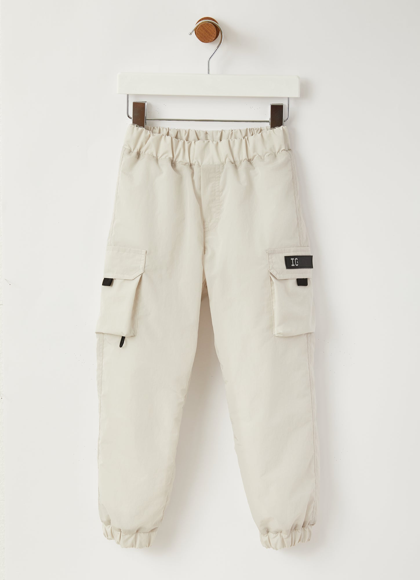 Ice Nylon Cargo Trousers | Tofane Grey