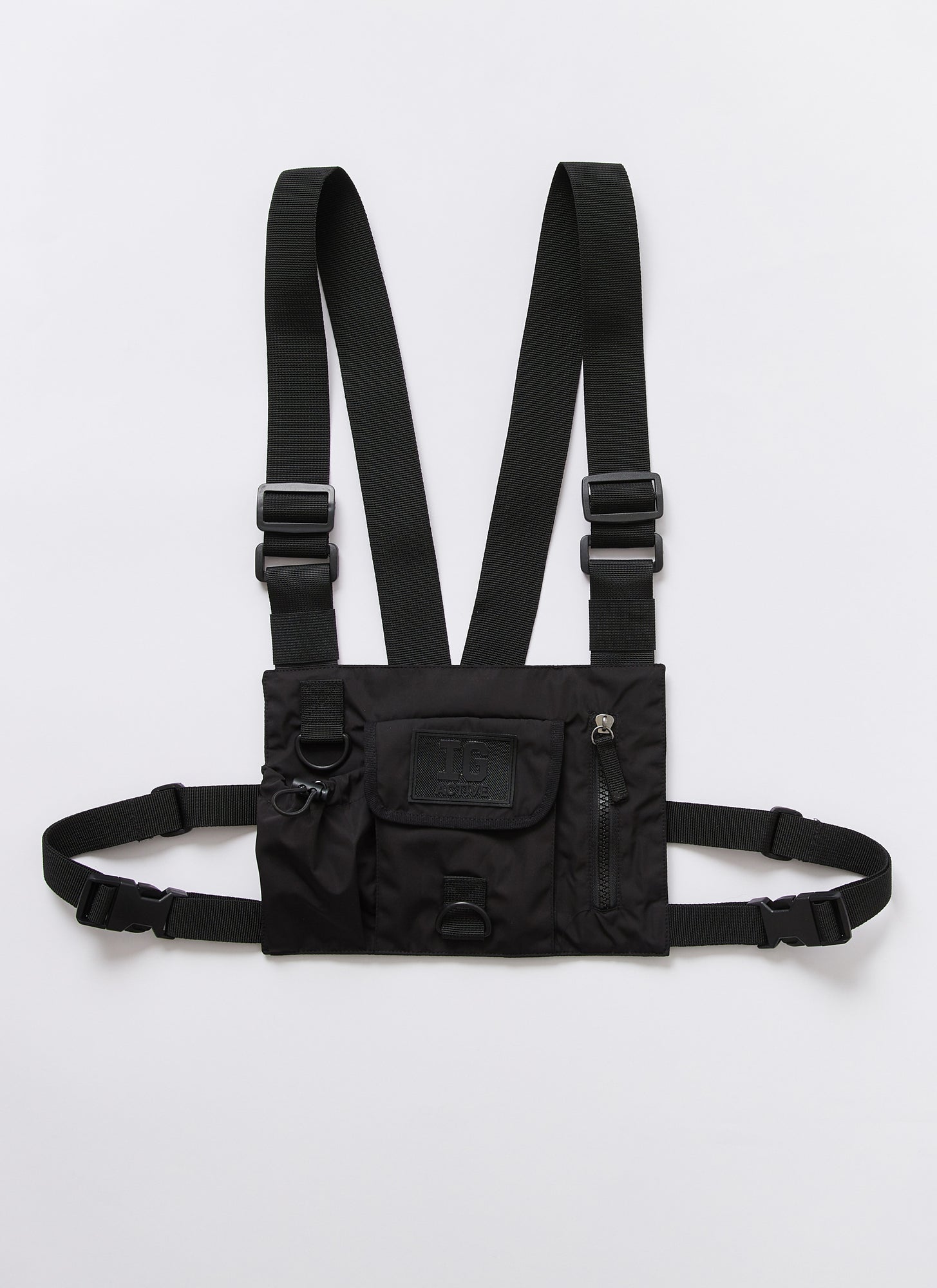 Nylon Waist Bag | Black