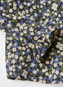 Liberty Fabric Blouse | Leaf Green