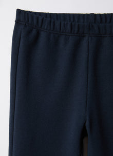 Bow Detail Two-Piece Fleece Set | Blue