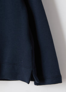 Bow Detail Two-Piece Fleece Set | Blue