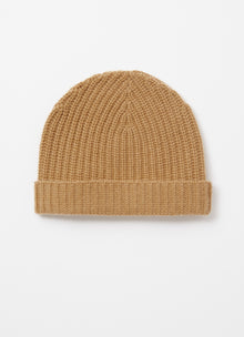 Cashmere Wool Hat | Beaver Brown