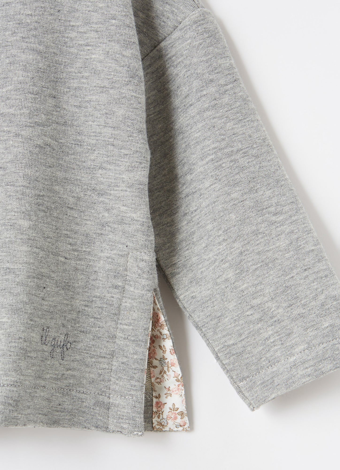 Baby Girls Fleece Jacket | Grigio/Quarzo Rosa