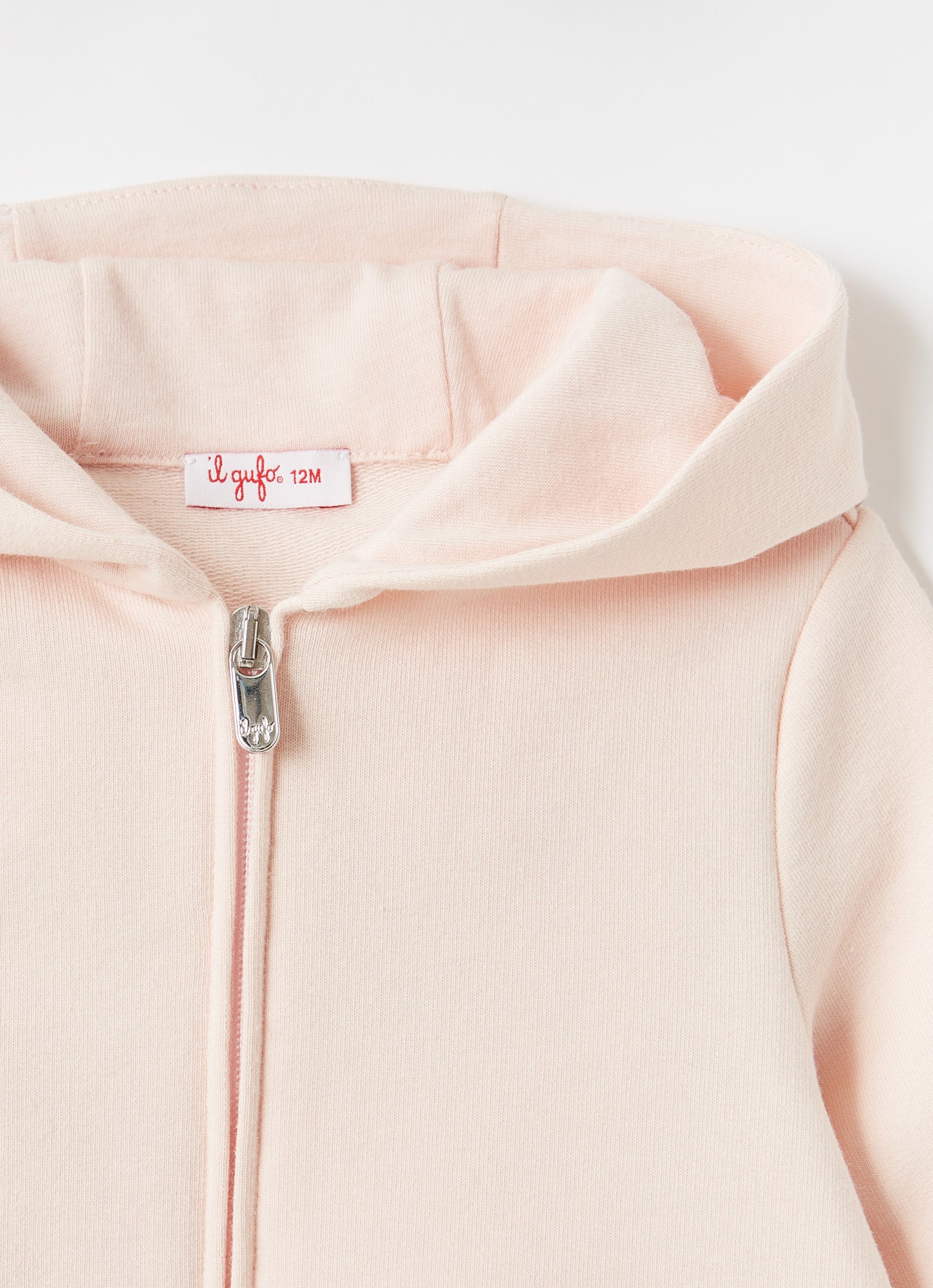 Baby Girls Zip-Up Fleece Jacket | Rosa/Nocciola