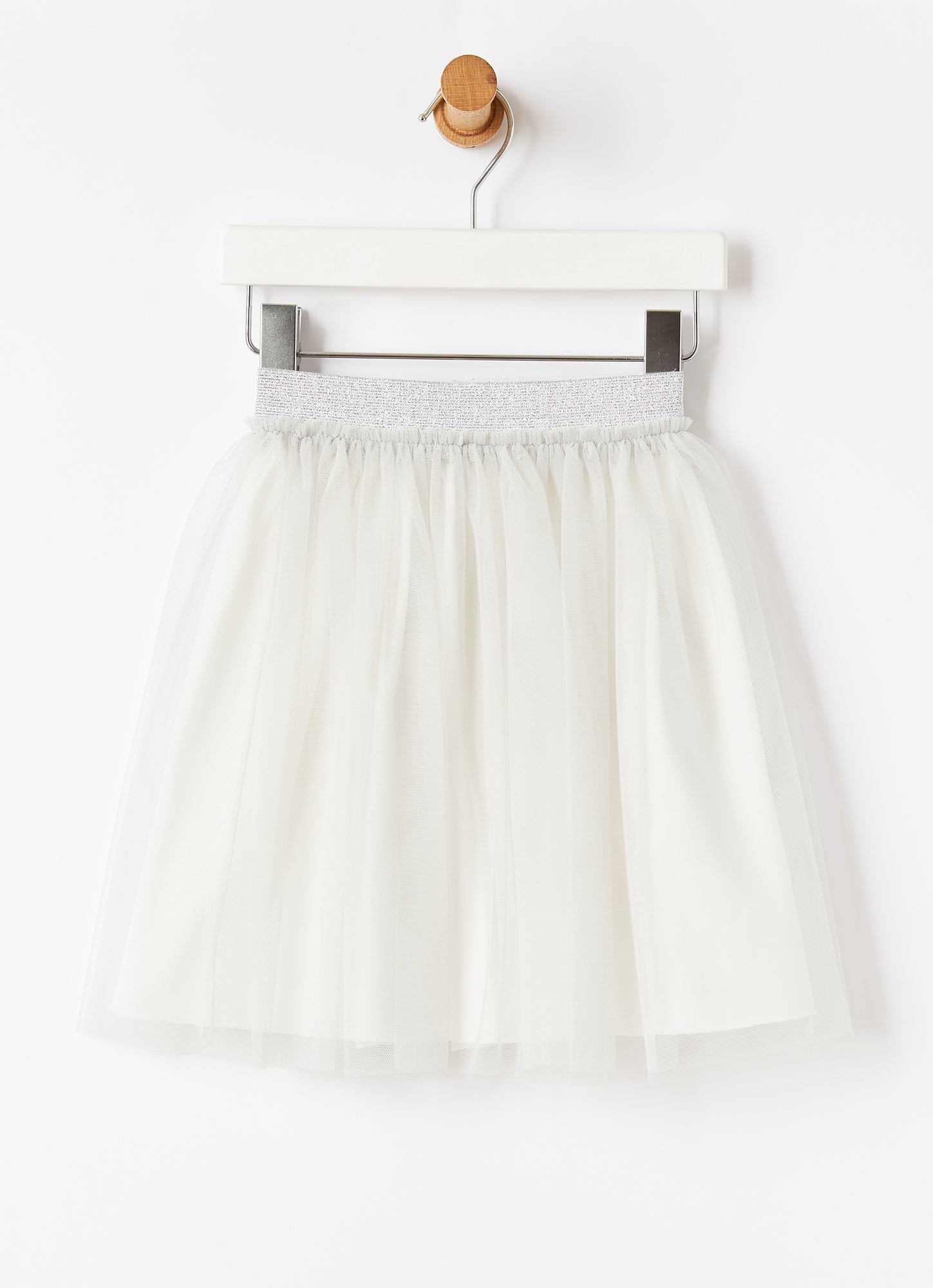 Tulle Skirt | Grigio/Latte