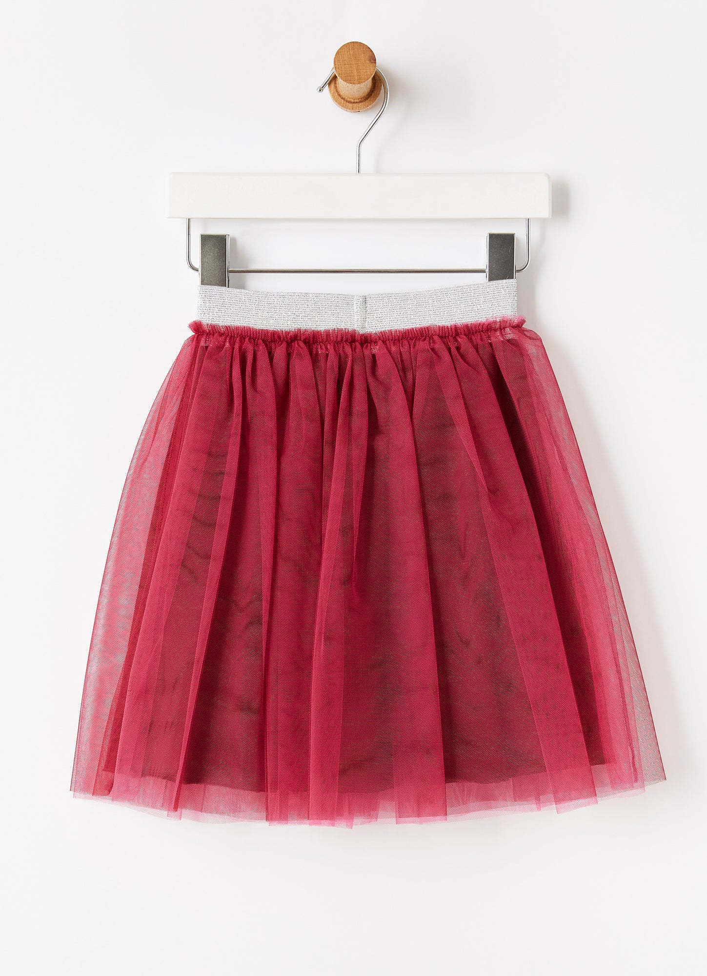 Tulle Skirt | Dark Red/Cherry