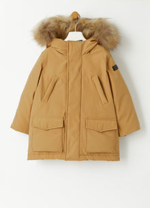 Hooded Parka | Beaver Brown