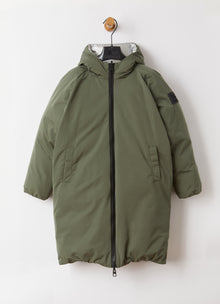 Reversible Nylon Jacket | Fir Green