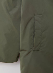 Reversible Nylon Jacket | Fir Green