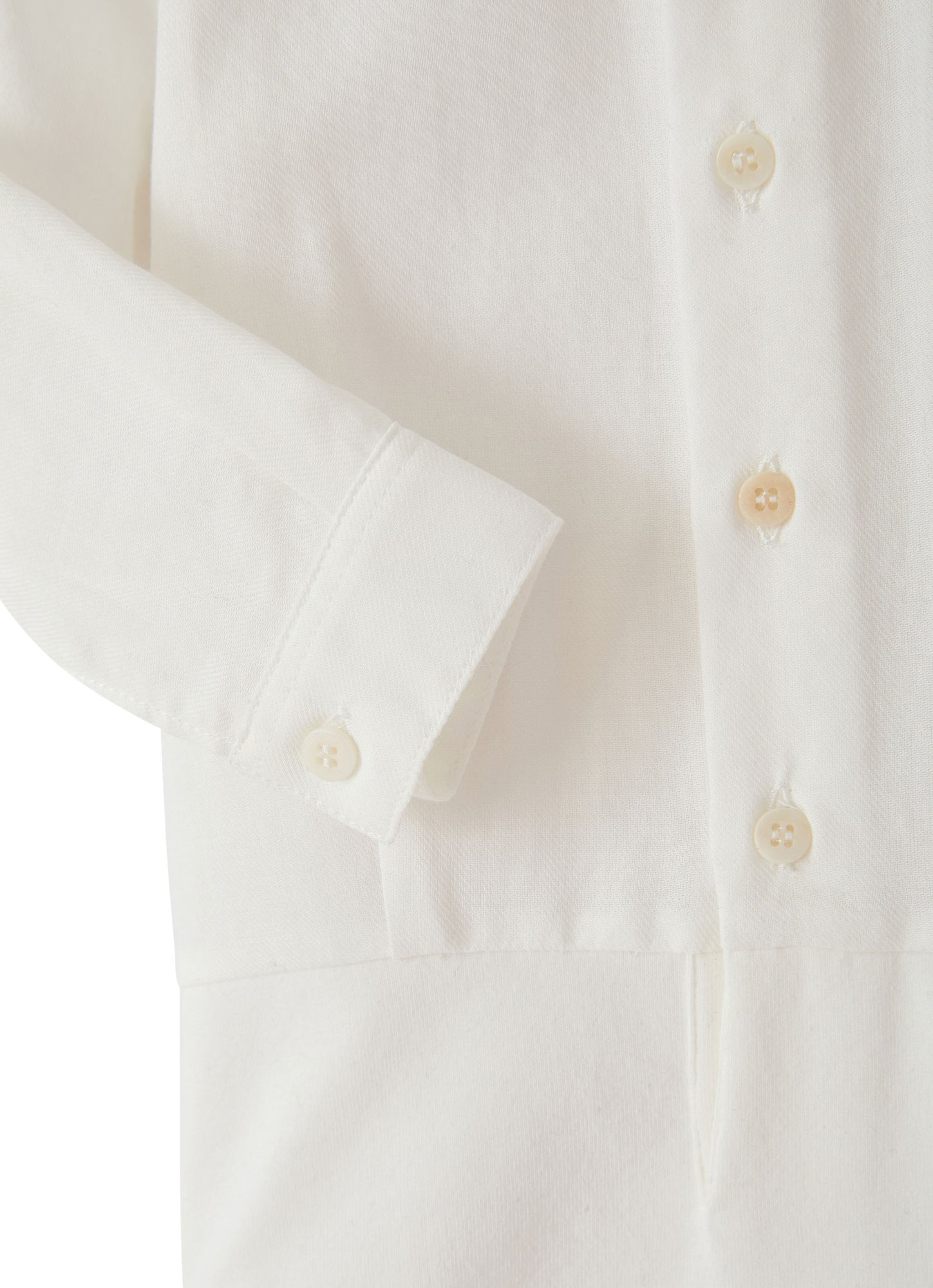 Baby Boys Shirt-Style Bodysuit | Milk/Milk