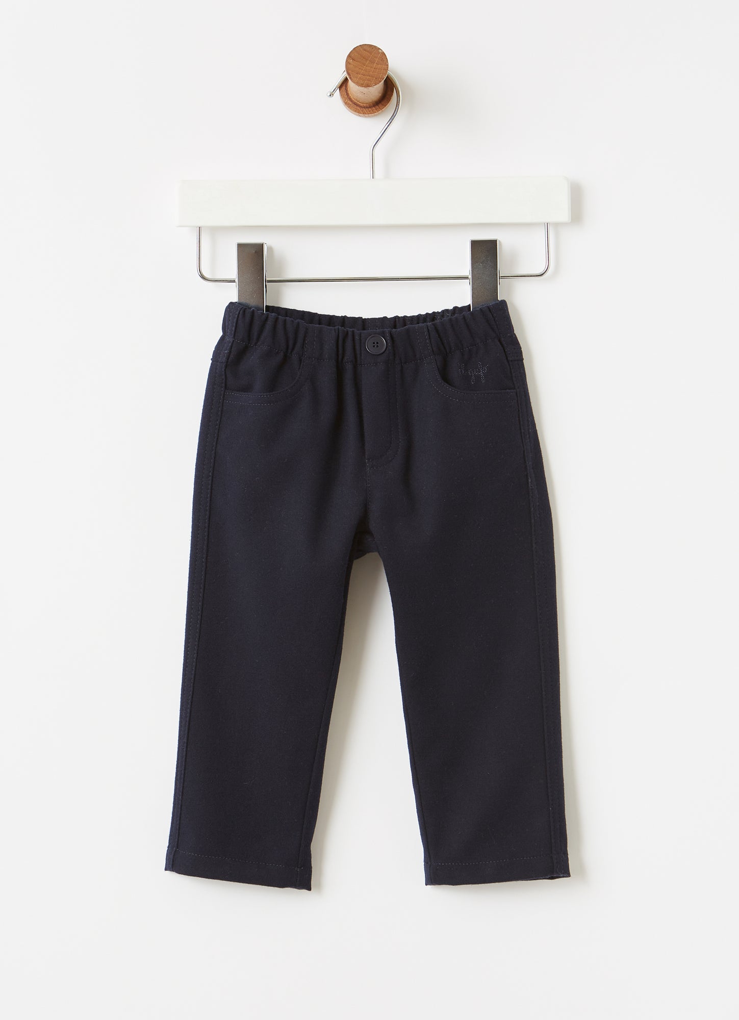 Baby Boys Technowool Trousers | Blue