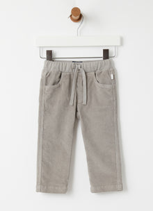 Corduroy Trousers | Stone Grey