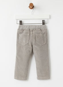 Corduroy Trousers | Stone Grey