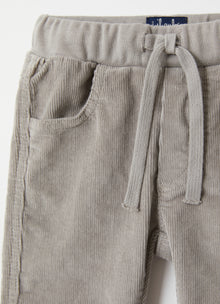 Corduroy Trousers | Stone Grey