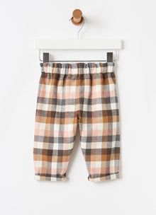 Baby Girls Bow Detail Trousers | Blush Pink