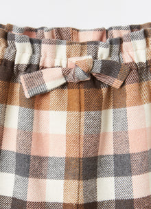Baby Girls Bow Detail Trousers | Blush Pink