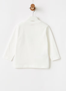 Baby Dragon Jersey T-Shirt | Milk/Blue