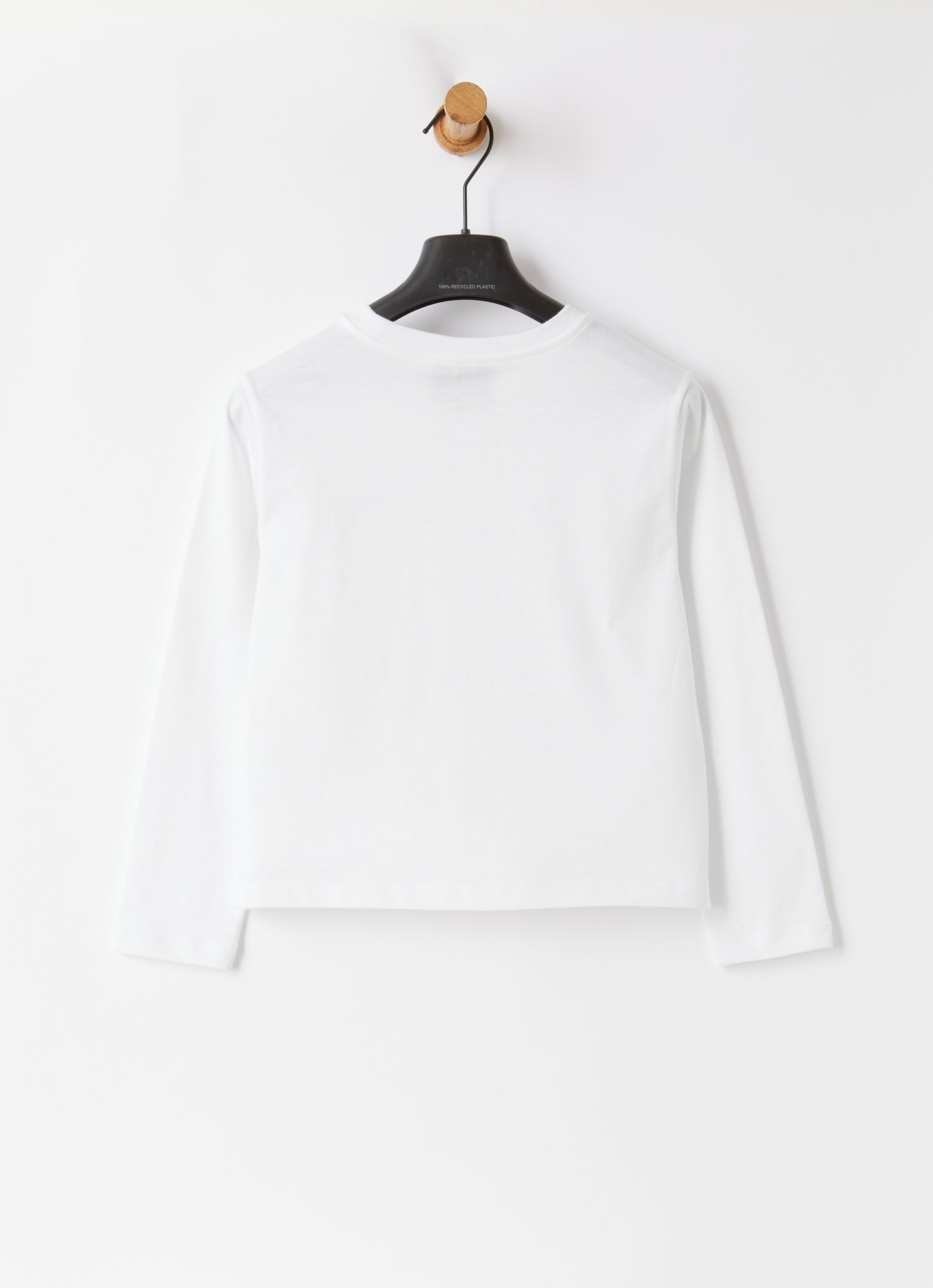 Taped Logo Boxy T-Shirt | Snow White