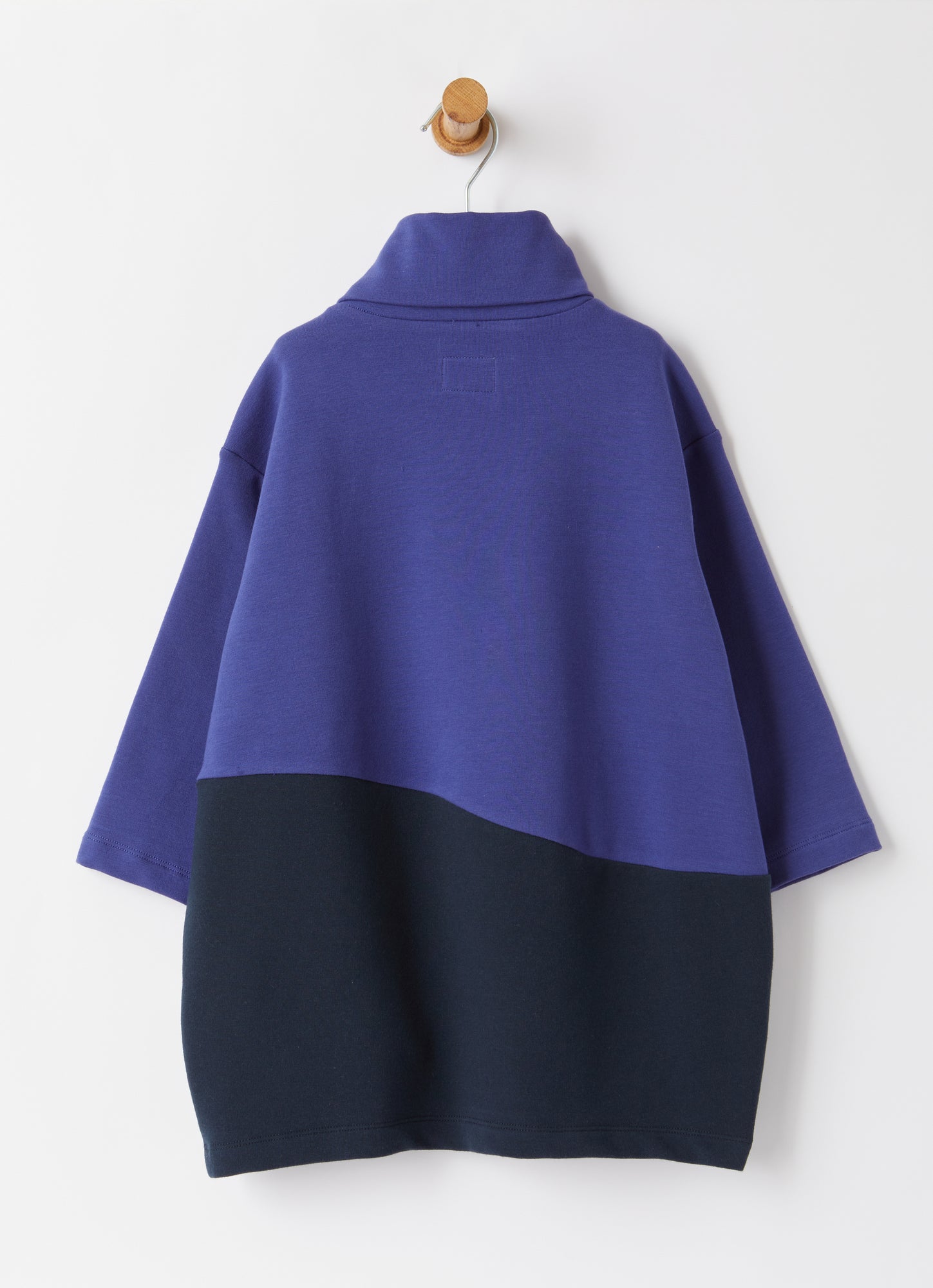 Color Block Dress with Stars | Bluette/Verde Erba