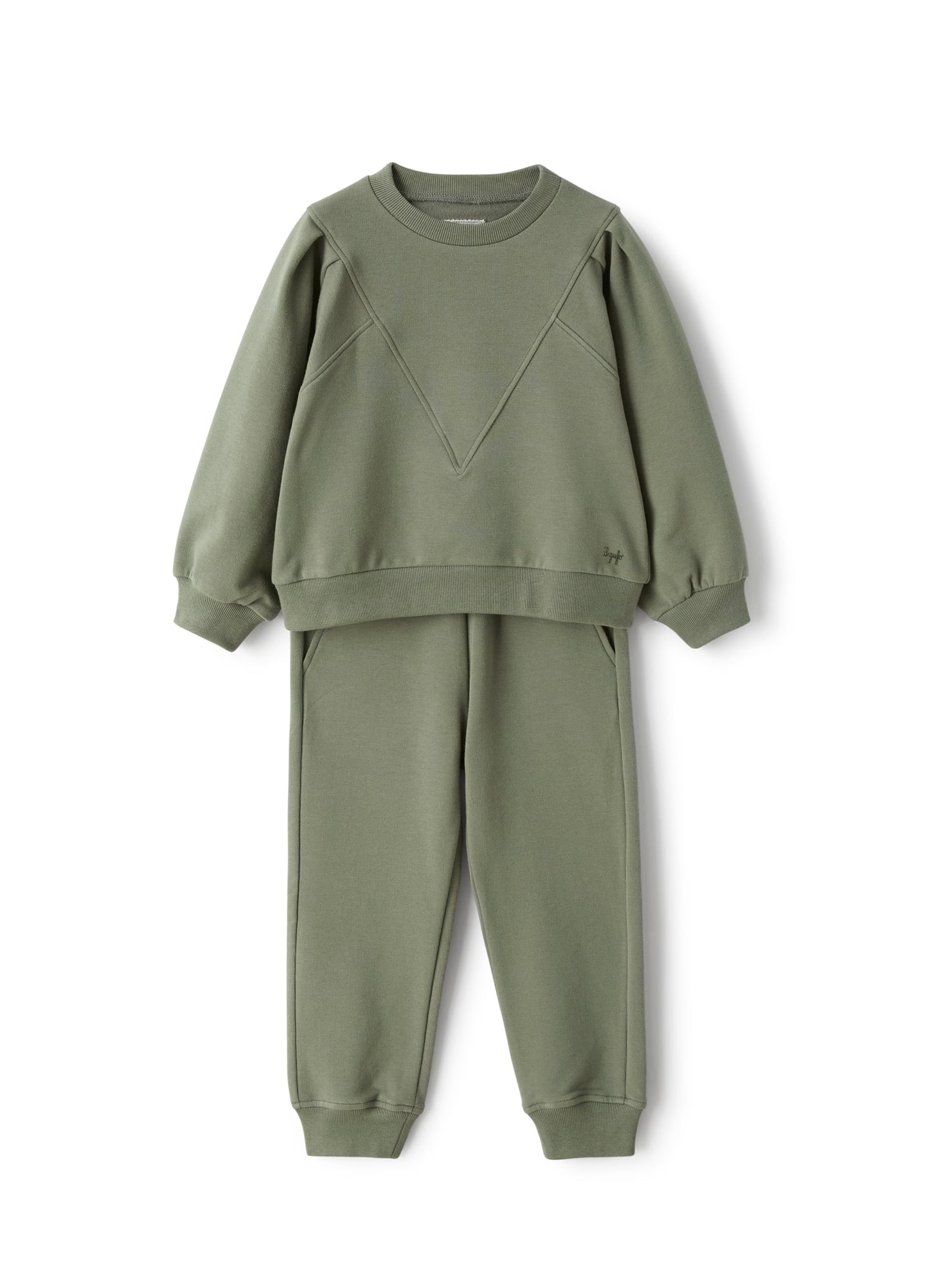 Two-Piece Set in Stretch Fleece | Muschio