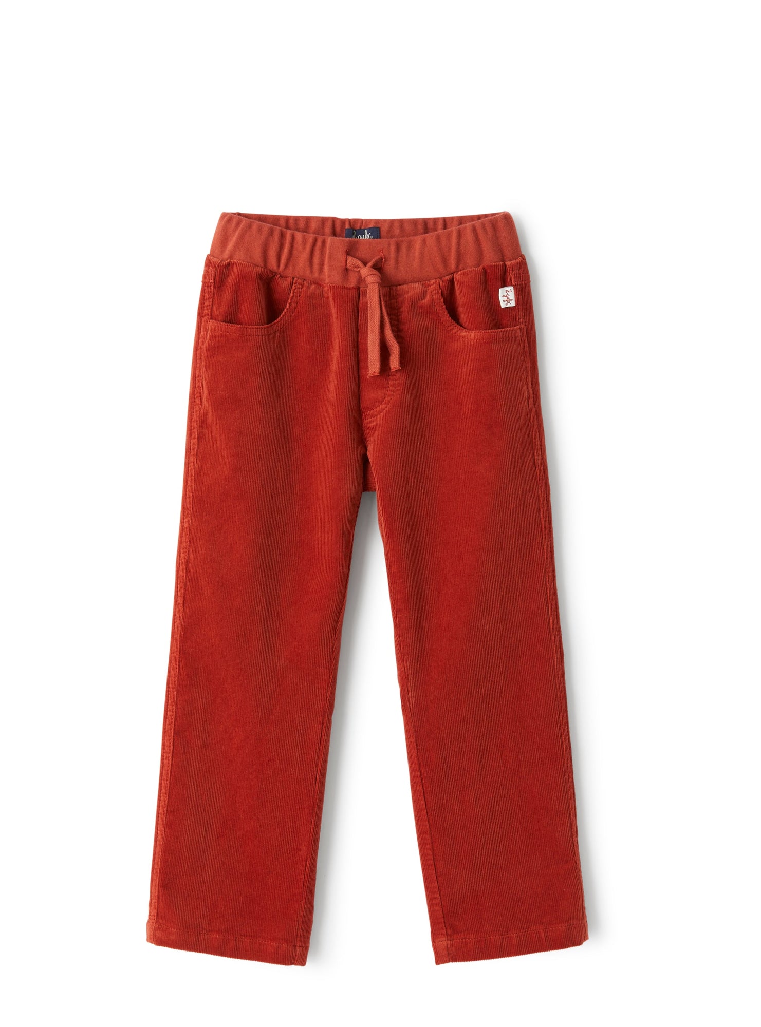 Brick Velvet Corduroy Trousers | Mattone