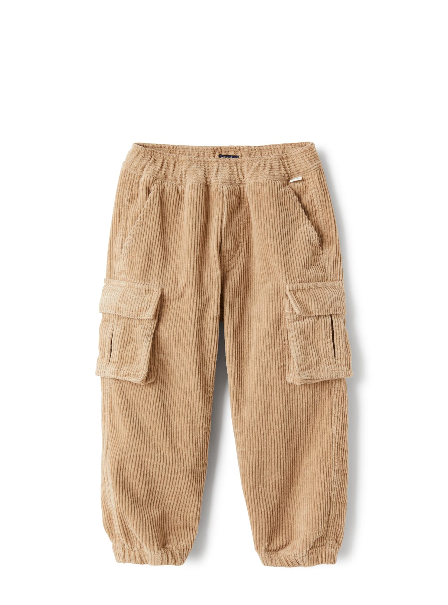 Caramel Corduroy Cargo Trousers | Legno