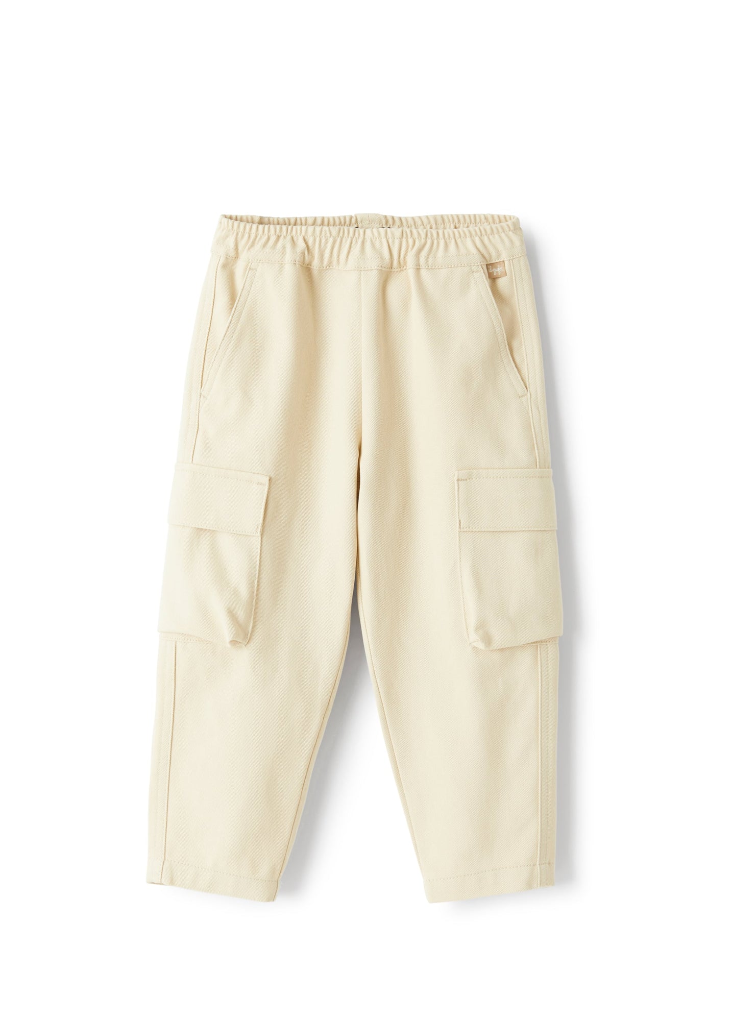 Cargo Pants in Bull Cotton | Caribu Beige