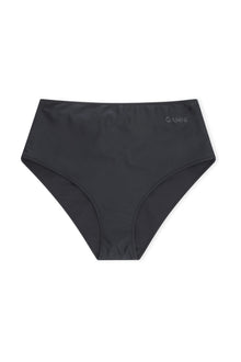High-Rise Bikini Bottom | Black