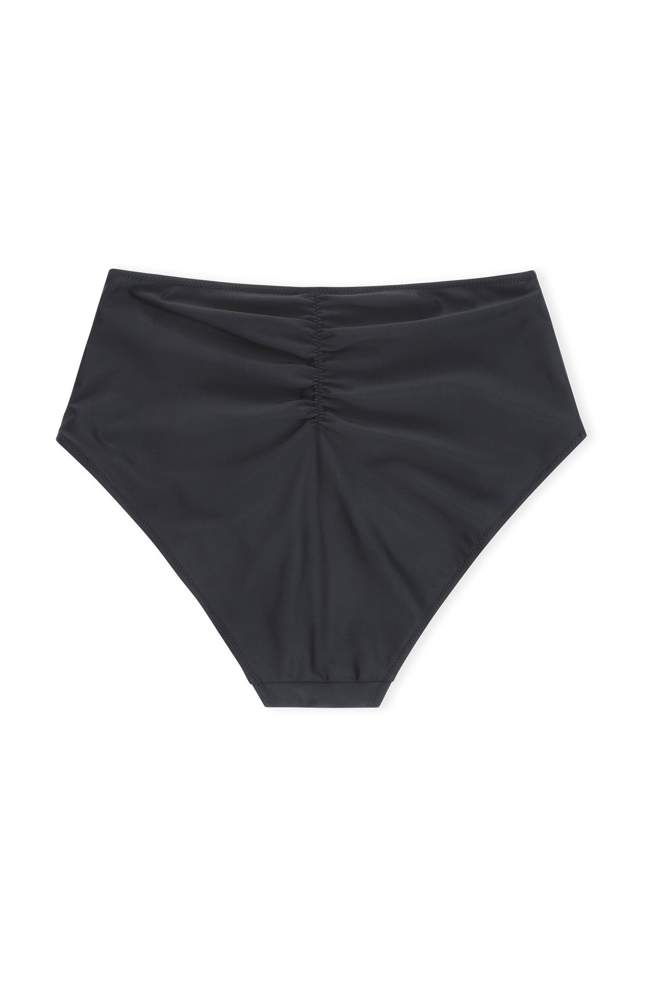 High-Rise Bikini Bottom | Black
