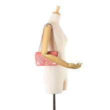 Chanel | Pre-Owned Mini Chevron Calfskin Statement Flap | Pink