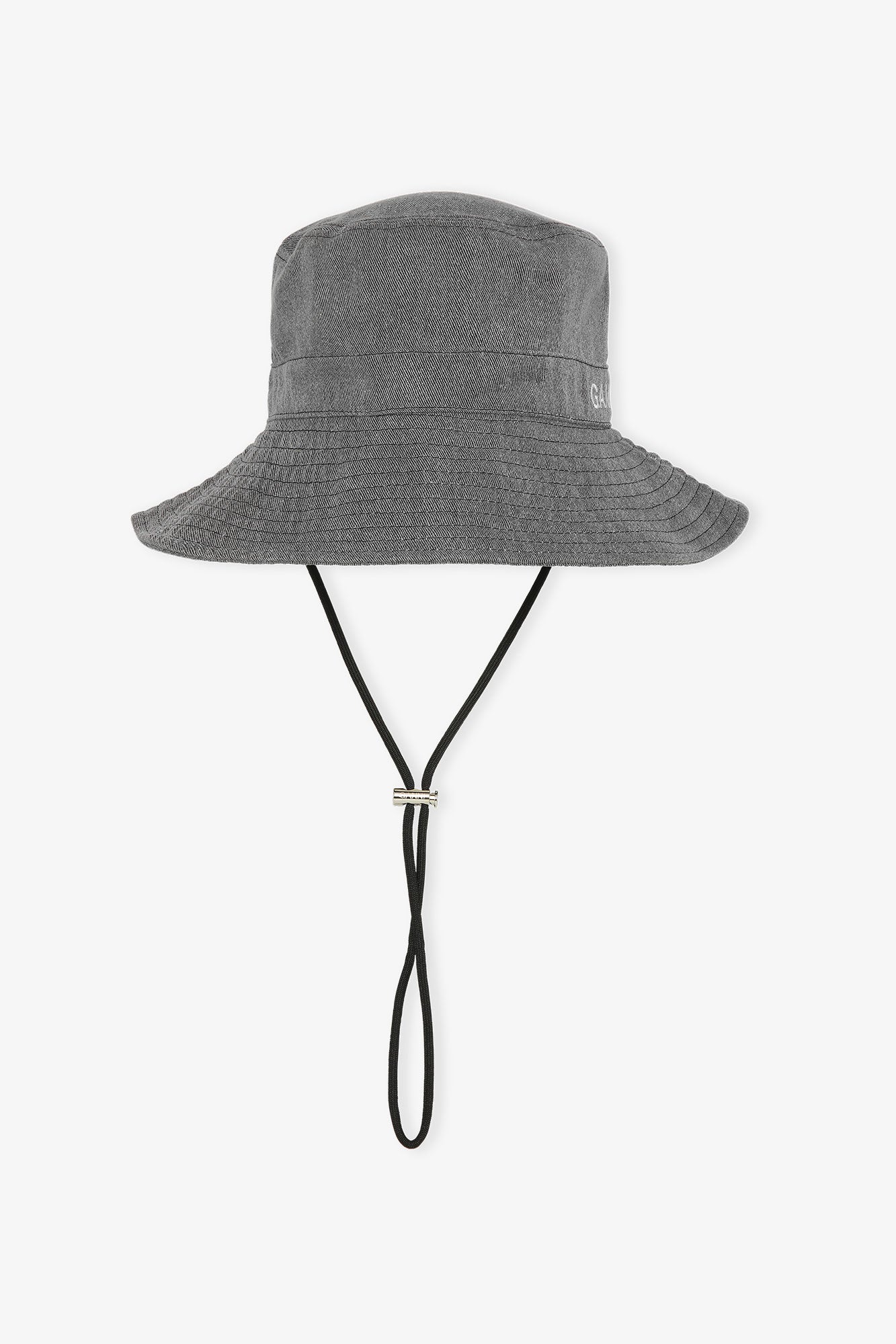 Fisherman Bucket Hat Denim | Black