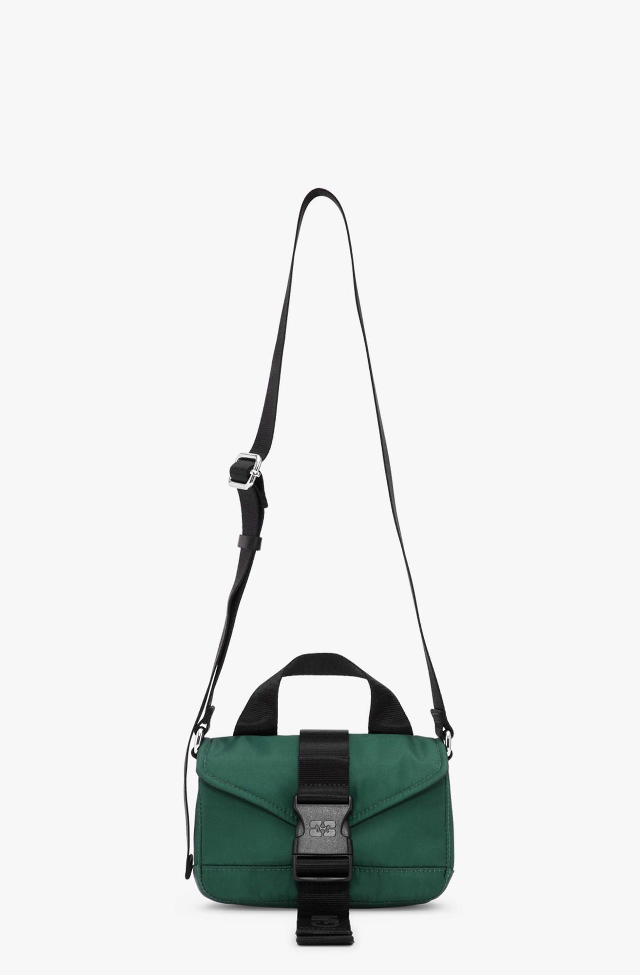 Recycled Tech Mini Satchel | Forest Night